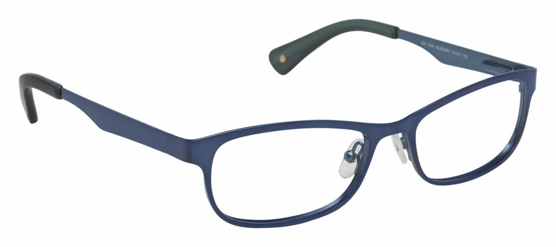 Blue Full Rim Rectangle Eyeglasses  LL116