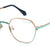 Blue Full Rim Round Eyeglasses W4139