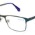 Blue Full Rim Square Eyeglasses A1183
