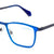 Blue Full Rim Square Eyeglasses A1185