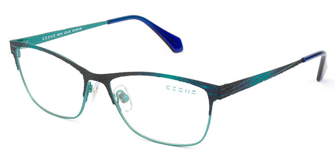 Blue Full Rim Square Eyeglasses A2215