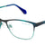 Blue Full Rim Square Eyeglasses A2215