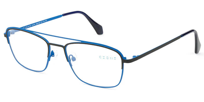 Blue Full Rim Square Eyeglasses A3210