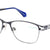 Blue Full Rim Square Eyeglasses J2286