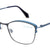 Blue Full Rim Square Eyeglasses J2298