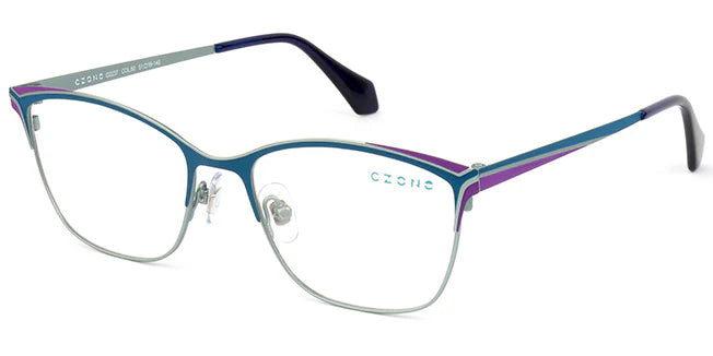 Blue Full Rim Square Eyeglasses Q2237