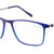 Blue Full Rim Square Eyeglasses W3221