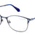 Blue Full Rim Square Eyeglasses X2277