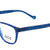 Blue Semi Rimless Square Eyeglasses GI RF500061