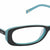Blue Transparent Full Rim Cat Eye Eyeglasses LL106