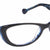 Blue Transparent Full Rim Cat Eye Eyeglasses LL127