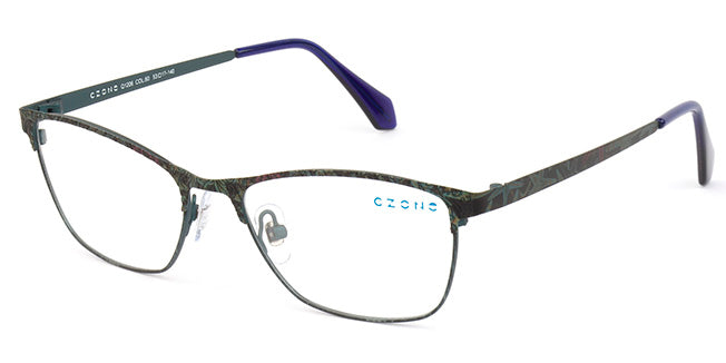 C-Zone Full Rim Oval Eyeglasses Q1206