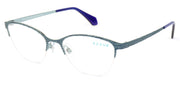 C-Zone Semi Rimless Modified Oval W2262 Eyeglasses