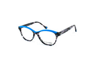 Stylish Transparent Full Rim Round WM50026 Eyeglasses