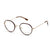 Brown Full Frame Oval Eyeglasses CSNY30077