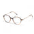 Brown Full Frame Oval Eyeglasses CSNY30082