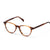 Brown Full Frame Oval Eyeglasses CSNY30093