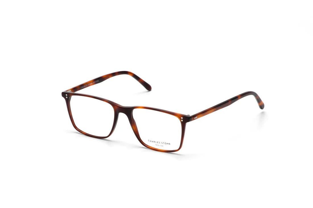 Brown Full Frame Rectangle Eyeglasses CSNY30094
