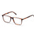 Brown Full Frame Rectangle Eyeglasses CSNY30094
