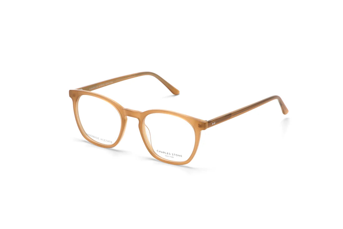 Brown Full Frame Rectangle Eyeglasses CSNY30113
