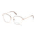 Brown Full Frame Square Eyeglasses CSNY30101