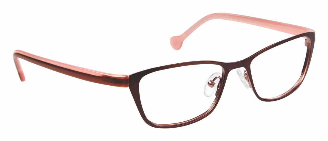 Brown Full Rim Cat Eye Eyeglasses LL141