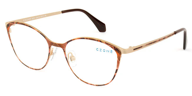 Brown Full Rim Cat Eye Eyeglasses M1211