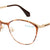 Brown Full Rim Cat Eye Eyeglasses M1211