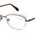 Brown Full Rim Cat Eye Eyeglasses U2231