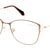 Brown Full Rim Cat Eye Eyeglasses X2275