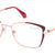 Brown Full Rim Cat Eye Eyeglasses X2281