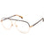 Brown Full Rim Oval Eyeglasses BLDITA-C1