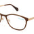 Brown Full Rim Oval Eyeglasses E1186