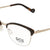 Brown Full Rim Oval Eyeglasses GI SN200018