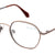 Brown Full Rim Oval Eyeglasses J2288