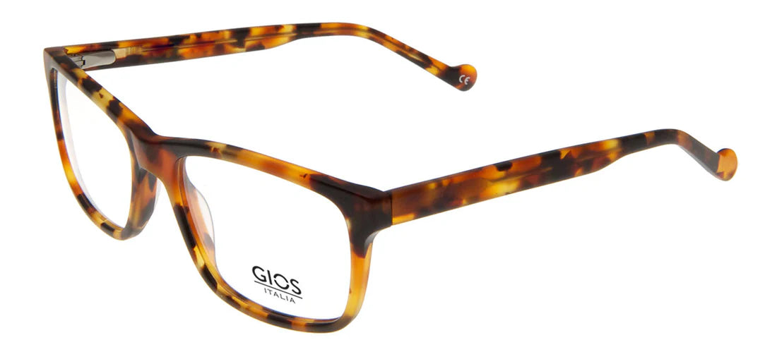 Brown Full Rim Rectangle Eyeglasses GI GRF500102