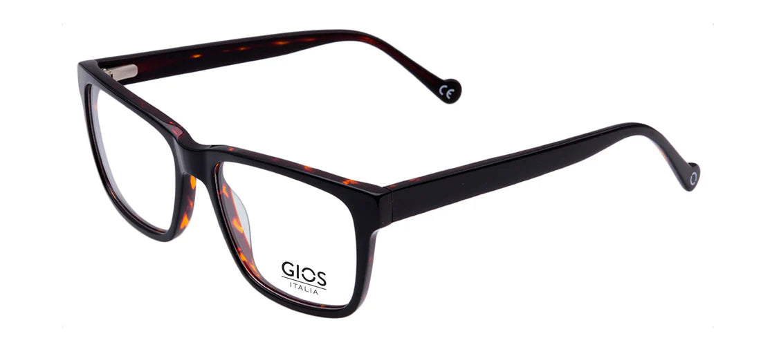 Brown Full Rim Rectangle Eyeglasses GI RF500057