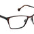 Brown Full Rim Rectangle Eyeglasses LL163