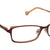 Brown Full Rim Rectangle Eyeglasses LL164