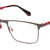 Brown Full Rim Rectangle Eyeglasses W5209