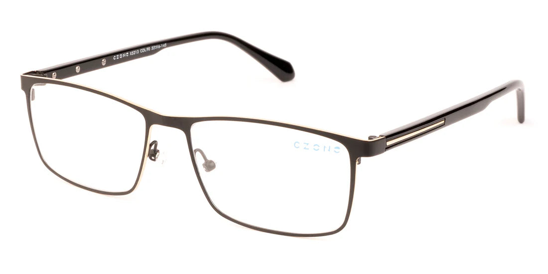 Brown Full Rim Rectangle Eyeglasses X5213