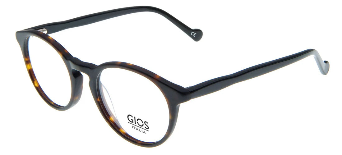 Brown Full Rim Round Eyeglasses GI GRF500109