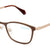 Brown Full Rim Square Eyeglasses A1184