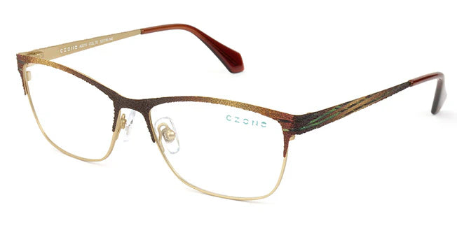 Brown Full Rim Square Eyeglasses A2215