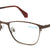 Brown Full Rim Square Eyeglasses E1192