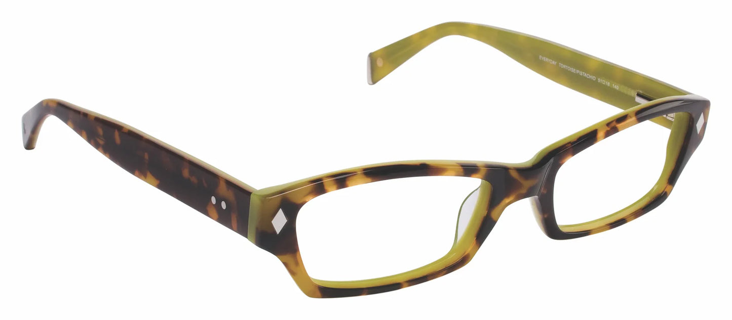 Brown Transparent Full Rim Cat Eye Eyeglasses LL102
