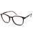 Brown Transparent Full Rim Oval Eyeglasses WM50065