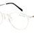 Crystal Full Rim Round Eyeglasses W3222