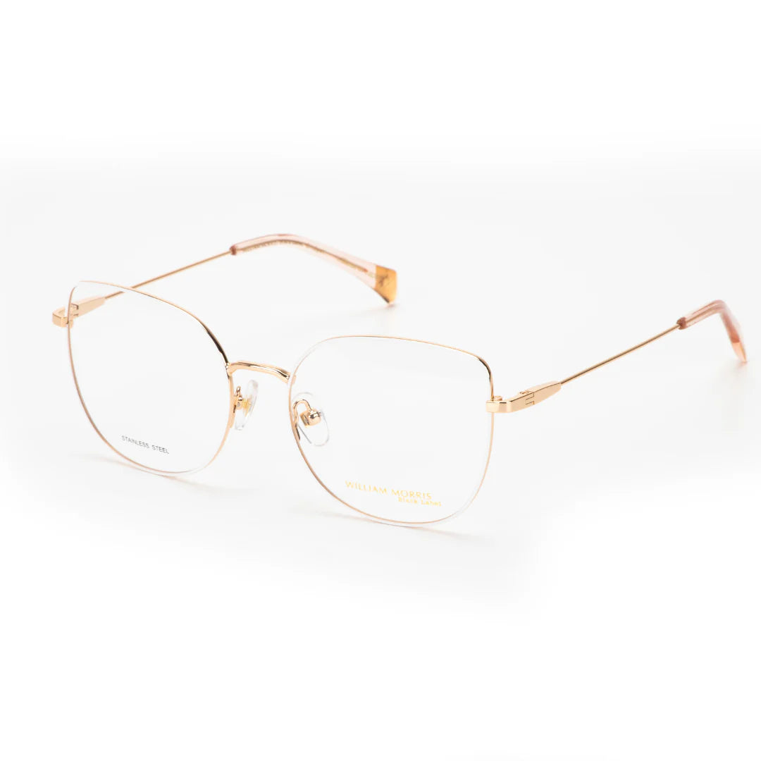 Gold Full Rim Oval Eyeglasses BLBRIDGET