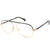 Gold Full Rim Oval Eyeglasses BLDITA-C1